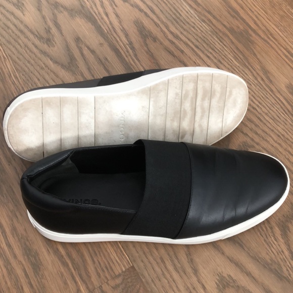 Vince Leather Slip-on Sneaker - Picture 4 of 6